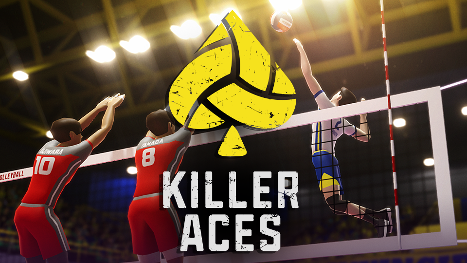 Killer Aces is a 6v6 indoor volleyball game developed by 26k